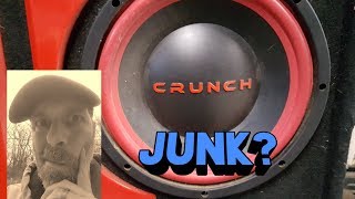 Junk Audio? I Want Your Opinion