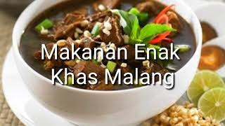 makanan enak khas malang yang wajib dicoba saat berkunjung ke malang