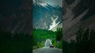 Hunza Gilgit Beautiful View#explore #mountains #viralvideo #travel #roadtrip #adventure