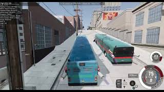 bus driving in the USA