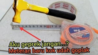 Meteran baru kenapa goplak....? ternyata ini alasanya