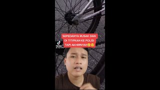 Sepedanya Rusak Dititipkan ke Polisi tapi Akhirnya😱😭| IG Virgaraditya