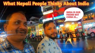 Do Nepali People Hates India And Loves China ?A Common Nepali People Reaction On India #shorts