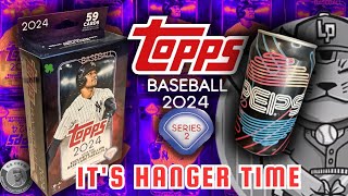 2024 Topps Series 2 Hanger Box 🍀 It's Hanger Time!  Case Rip Part 6 🍀 Retro 🍀