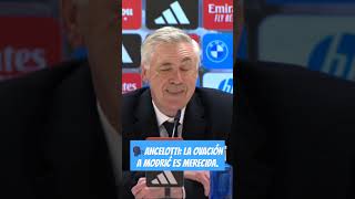 ANCELOTTI: LA OVACIÓN A MODRIĆ ES MERECIDA.