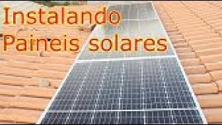 Energia solar - Como Instalar painel solar sem frescura e com baixo custo.