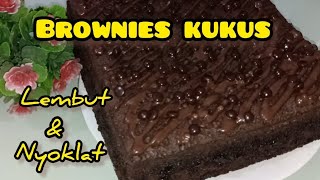 Resep Brownies Kukus yg lembut dan nyoklat, super enak#brownies#browniescoklat#brownieskukus