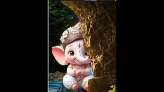 Cute gansha new year best status video ♥️😍 #cute #gharchaganpatibappa2k18