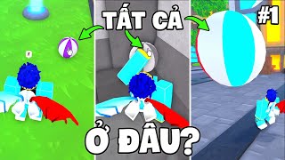 Tất Cả Vị Trí 30 Beach Ball Toilet Tower Defense (Phần 1)