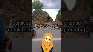 22 TAHUN MEMBELAH GUNUNG KARENA ISTRI TERCINTA  😱😱‼️ #shortvideo #fact #education #story #shorts