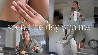 Spend the day with me | reset day | new nespresso machine | love island chats | organising my makeup