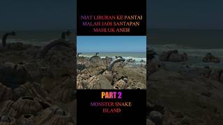 Niat liburan ke pantai malah jadi santapan mahluk ini #shorts