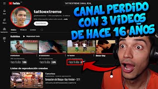 ENCONTRÉ MI CANAL PERDIDO CON 3 VIDEOS DE HACE 16 AÑOS *Videos Turbios* 😱​