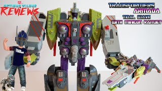 Optimus Wilbur Reviews: Transformers Armada Tidal Wave w/ Minicon Ramjet