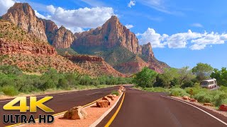 Zion to Las Vegas Complete Desert Scenic Drive Utah to Nevada 4K