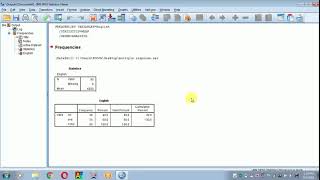 HOW TO DO COLUMN PERCENTAGE FOR A SINGLE GROUP SPSS