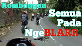 Sedikit Arowgan mengikuti Rombongan | Suzuki GSX-R