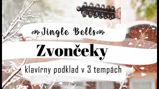 ❄ Jingle Bells | Zvončeky | karaoke s notami v 3 tempách