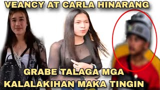 CARLA AT VEANCY HINARANG? GRABE TALAGA MGA KALALAKIHAN MAKA TINGIN|KALINGAP RAB LATEST VLOG TODAY