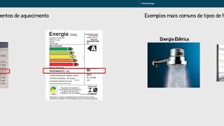 Tutorial Pocket Energy - WEB - #25: Informações sobre o Sistema de Aquecimento da água