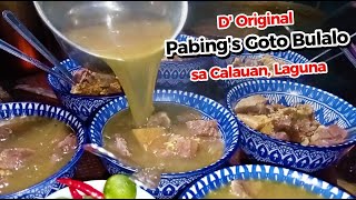 Sikat na GOTONG KALABAW sa Calauan | Bulalo, Walang Sebo | Pabing's Gotohan | Food Hug: The Fam Vlog