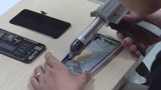 Step 4 LCD Laminating & Bezel Attaching iPhone 11 Pro Max Screen Refurbishing Video Tutorial