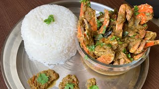 Nandu Varuval | Crab Masala in Tamil |Nandu Thokku Recipe..