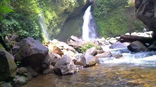 Calm Down | Serenity at Tangga Seribu Waterfall | Beautiful Waterfall Scenery