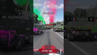 Prima curva a Monza nella Nations Cup | un disastro !! #granturismo7 #shorts #incident #simracing