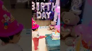 2nd Birthday Celebrations: baby Noor