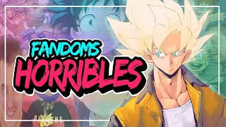 LOS PEORES FANDOM QUE EXISTEN - Dragon Ball - Anime - Videojuegos -