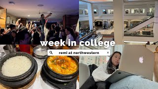 college week in my life: midterms, chicago trips | northwestern university