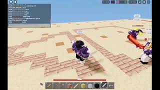 Roblox bedwars playing with fans (SQUID GAME)