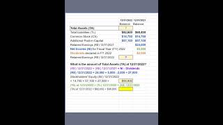 Accounting Equation: Example 1, 101