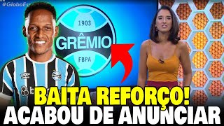 💥BOMBOU AGORA! GRÊMIO CONFIRMOU TUDO! AGITOU A TORCIDA! MINHA NOSSA! ÚLTIMAS NOTÍCIAS DO GRÊMIO HOJE