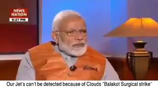 PM Modi over surgical Strike on Balakot