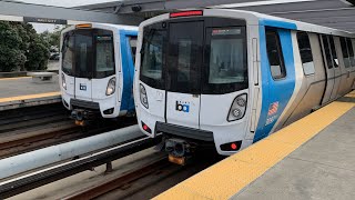 BART Fleet of the Future trains October 2023