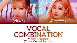 (Winter - Nining) - 'VOCAL COMBINATION' (Color coded lyrics)