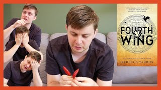 Reviewing 'Fourth Wing' while eating a chilli