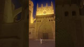 catedral de Huesca #shortvedio#night view#short#