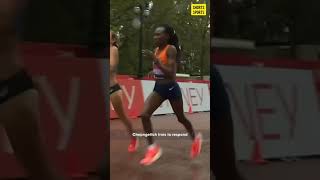 Sara Hall Incredible Finish to the Marathon-London