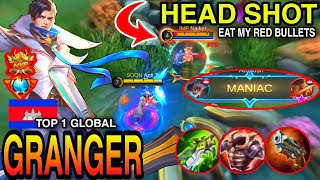 Granger New Meta Overpowered Marksman |Granger Gameplay| |Best Build| |Top Global| By: Anti 7. -MLBB