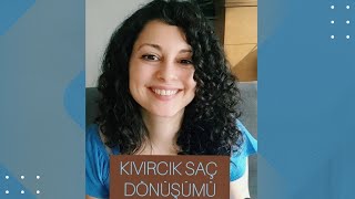 Kuru ve Kabarık Saçtan Bukleli Saça Dönüşüm