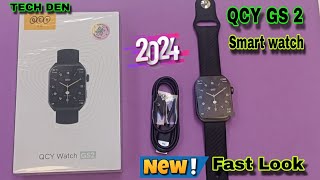 QCY GS2 Smartwatch Unboxing & First Look  Video 2024 || Future Tech Bangladesh || Tech Den