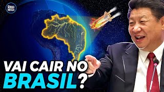 FOGUETE CHINÊS PODE CAIR NO BRASIL!