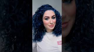 PINTANDO CABELO DE AZUL E VERDE! Duda Fernandes