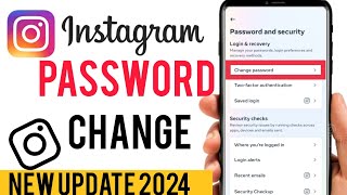 Instagram ka password change kaise kare || How to change instagram password 2024