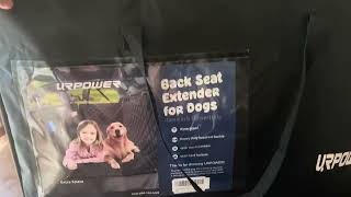 Transform Your Car! Dog Car Seat Cover Review & Installation | Back Seat Turns into Dog Bed