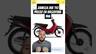 PRECIO ZANELLA DUE 110 ARGENTINA #zanella #zanella110 #110 #motos #motovlog #moto