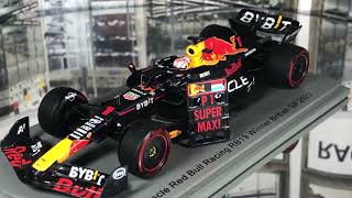 Spark 1/43 Max Verstappen Red Bull Racing-Honda RB19 #1 1st British GP 2023